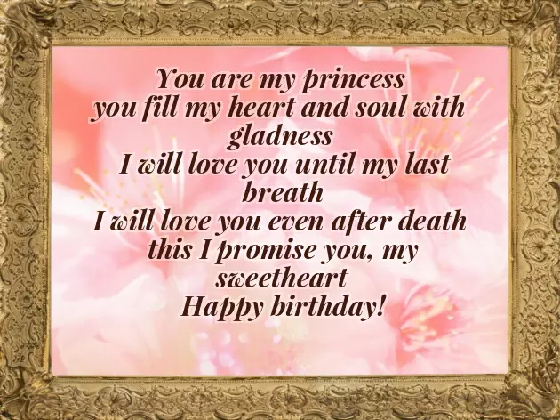 Sweet Birthday Wish For Wife Sweet Birthday Wish For Wife