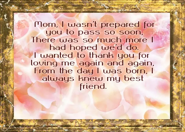 Poems For Your Mom Poems For Your Mom