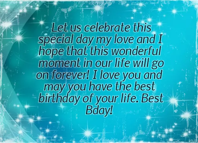 Sweetheart Birthday Wishes For Girlfriend