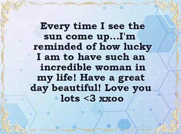 I Love You Good Morning Message For Him