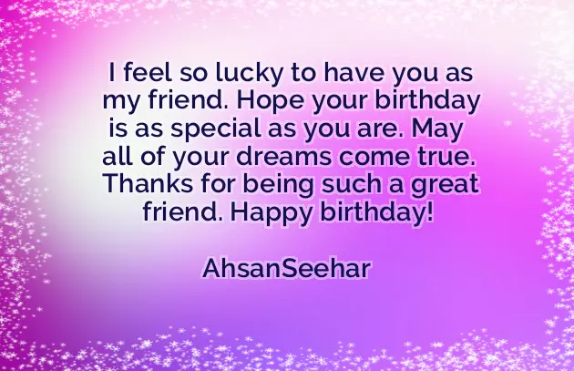 Happy Birthday To A Guy You Like