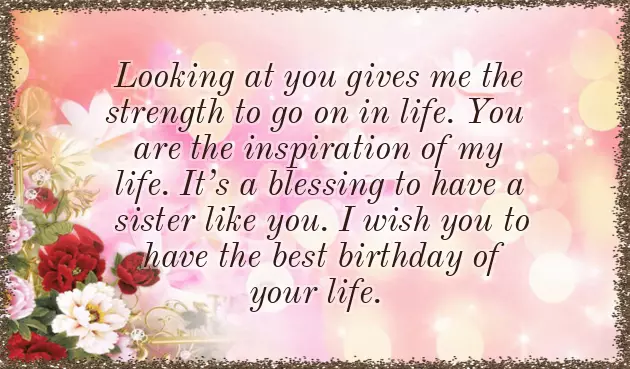 Happy Birthday Sister Best Wishes