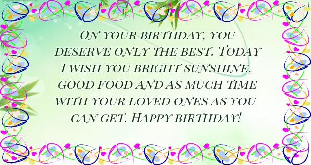 Female Birthday Greetings