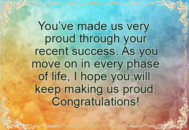 Congratulations Sister On Passing Your Exams