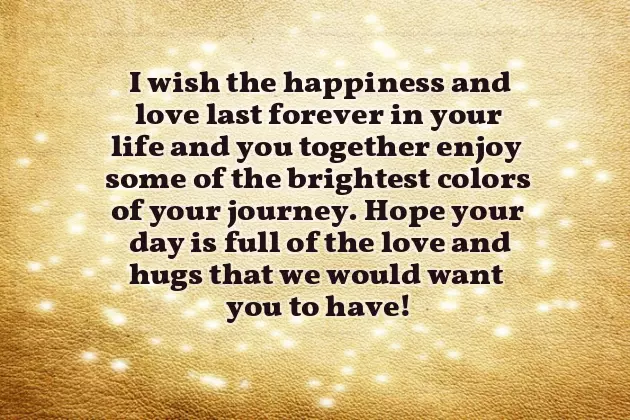 First Wedding Anniversary Wishes For Sister