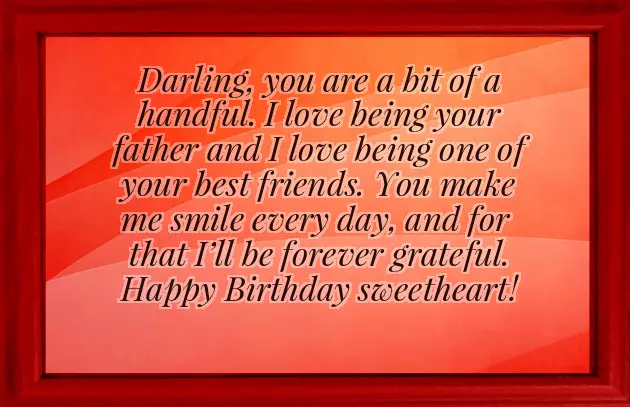 Birthday Wish Daughter