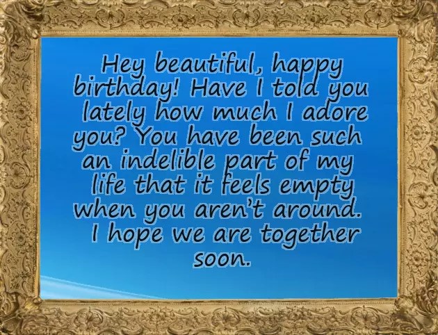 Romantic Happy Birthday Quotes For Girlfriend