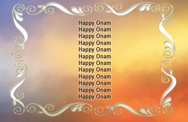 Happy Onam Good Morning Happy Onam Good Morning