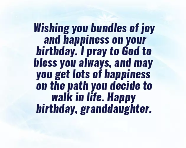 Happy Birthday Granddaughter Funny