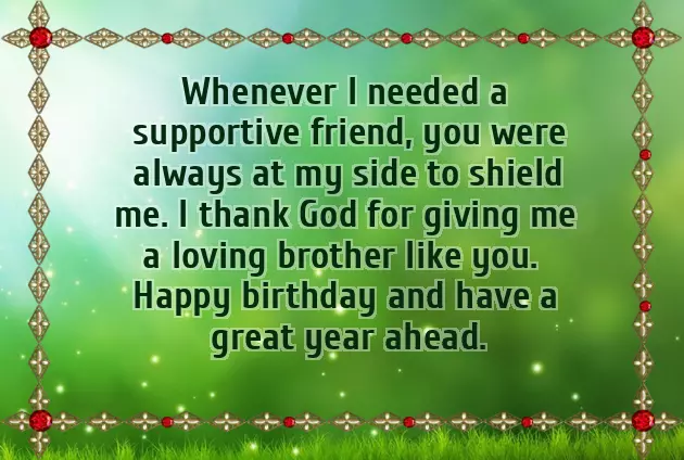 Birthday Wishes For Best Friend Like Brother