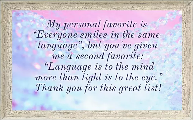 Quotes About Language Learning Quotes About Language Learning