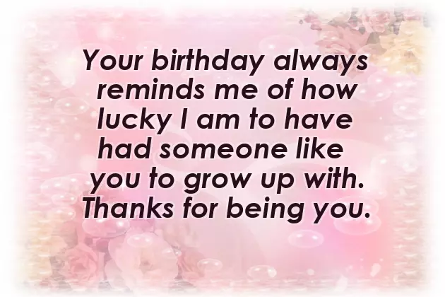 Funny Caption For Sister Birthday