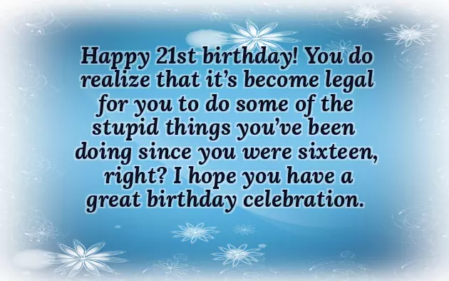 Birthday Wishes For Nephew Turning 21