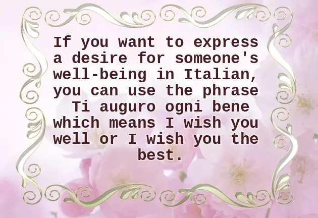 Words For Well Wishes