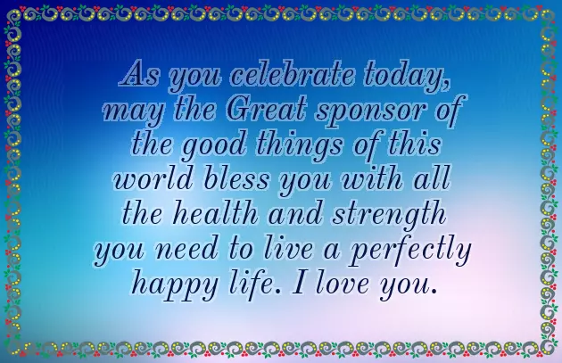 Birthday Wishes For Son Blessing