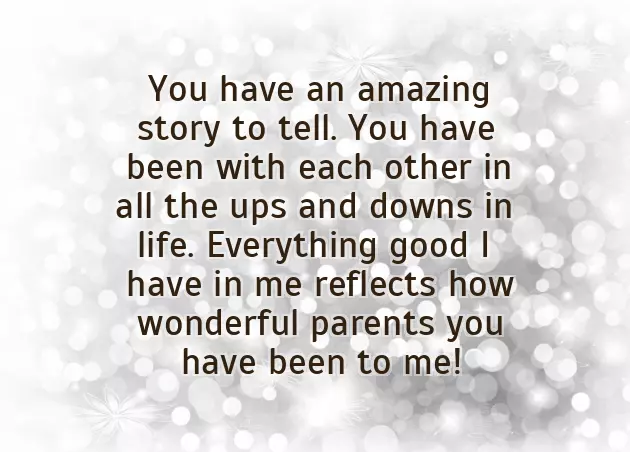 Funny Anniversary Wish For Parents