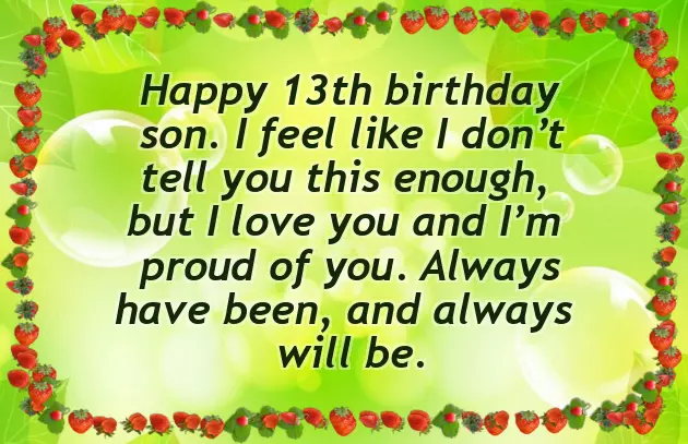 Happy 13Th Birthday Daughter Quotes From A Mother