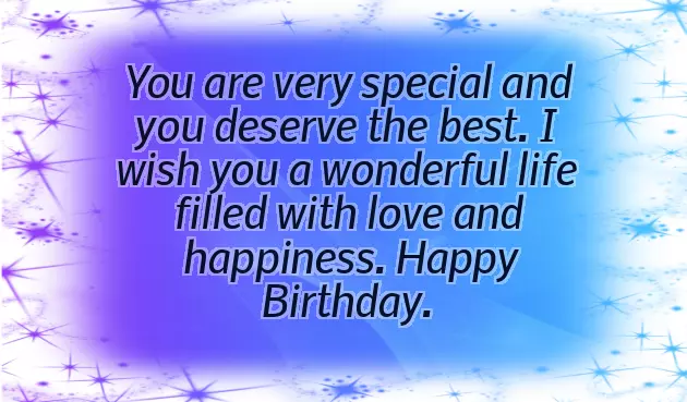 On Your Birthday I Wish You