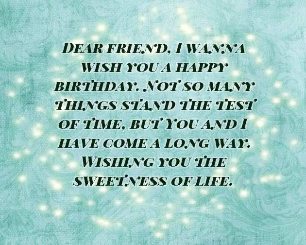 Happy Birthday School Friend