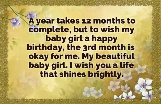 Congratulations For One Month Baby