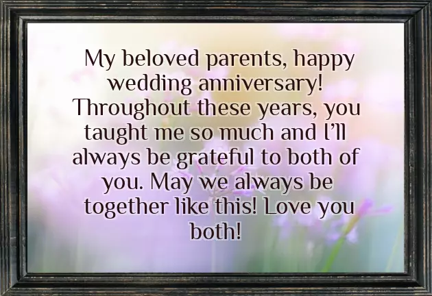 Wish Marriage Anniversary To Parents Wish Marriage Anniversary To Parents