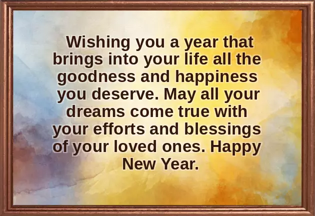 Happy New Year Creative Wishes