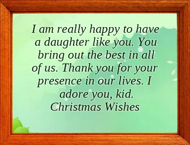 Christmas Wishes For Daughter And Family Christmas Wishes For Daughter And Family