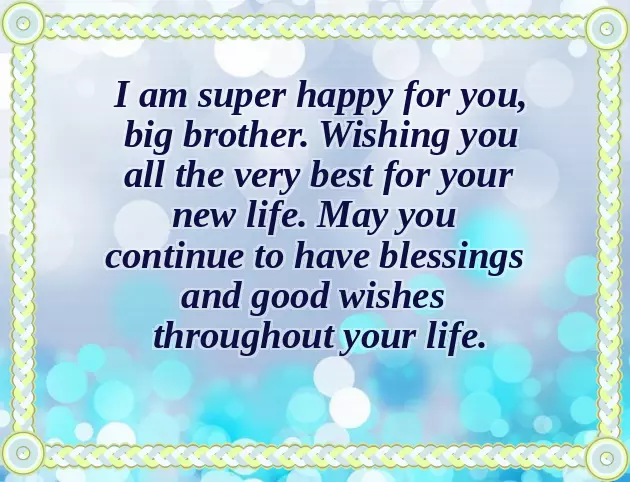 Wedding Wishes To Sister And Brother In Law