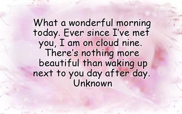 Good Morning Message To The Man I Love Good Morning Message To The Man I Love