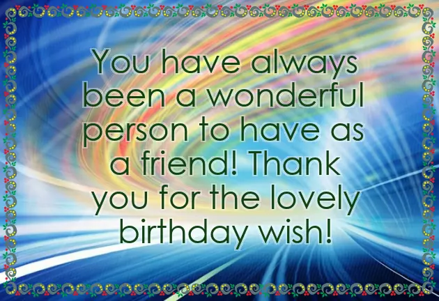 Quotes Thanking Friends For Birthday Wishes
