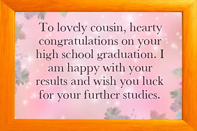 Congratulations Cousin On Your Graduation Congratulations Cousin On Your Graduation