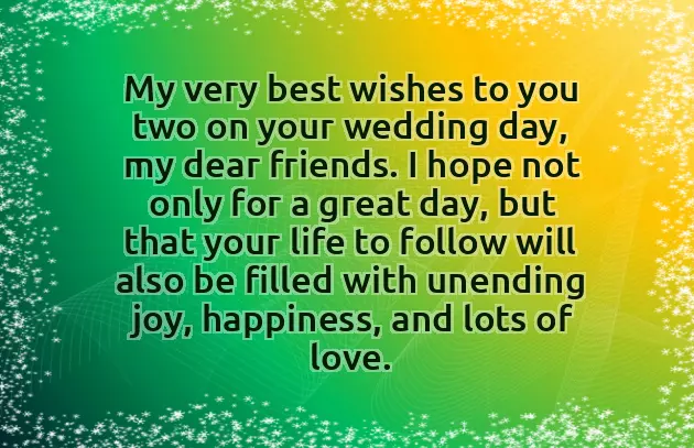 Wedding Wishes For My Best Friend Wedding Wishes For My Best Friend