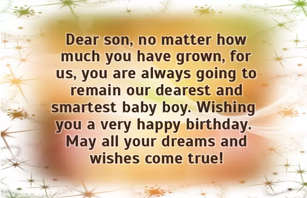 Wishes For Birthday Child