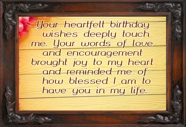 Thank You Message For Friends And Family On My Birthday