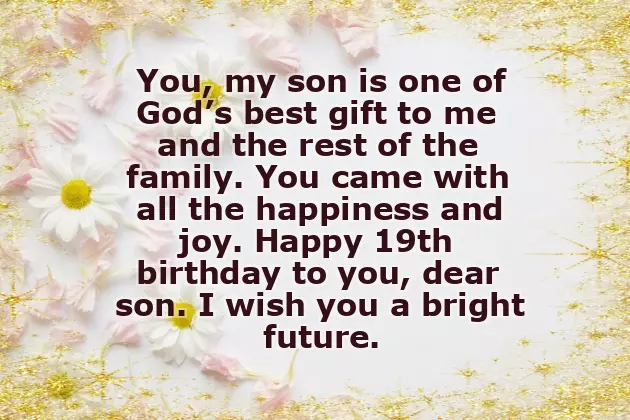 Happy 19Th Birthday To My Son Happy 19Th Birthday To My Son