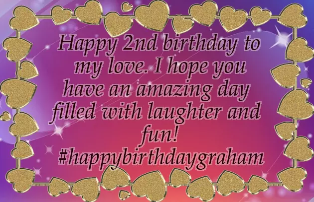 Happy 2 Birthday Grandson Happy 2 Birthday Grandson