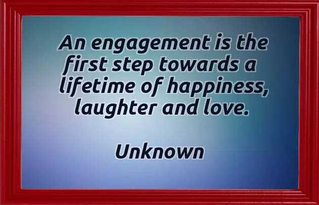 First Engagement Anniversary Wishes
