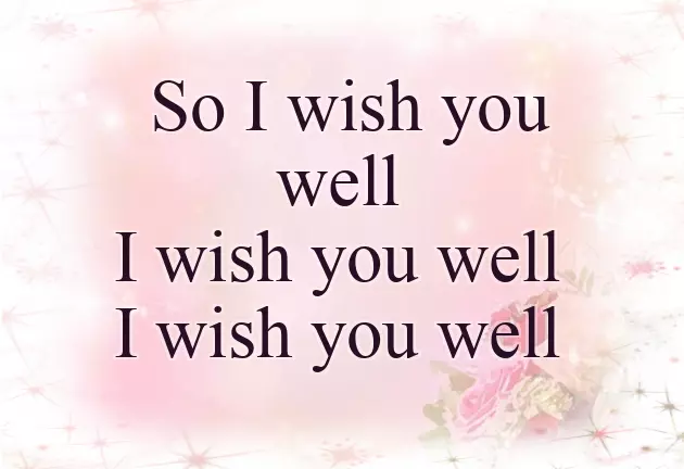 I Wish You Well Mariah Carey I Wish You Well Mariah Carey