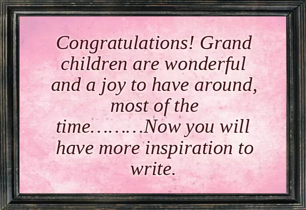 Congratulations On Your New Granddaughter Congratulations On Your New Granddaughter