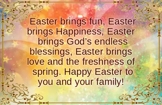 Happy Easter To You And Your Loved Ones