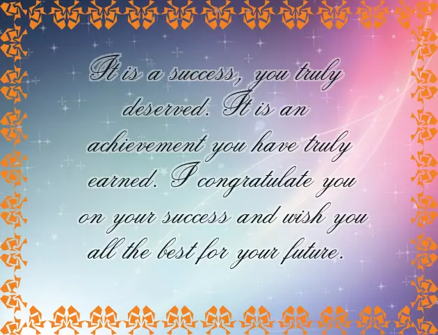 Wishes For Political Success