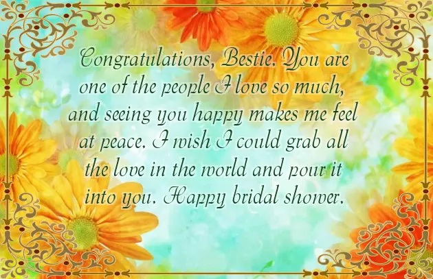 Bride To Be Wishes For Best Friend