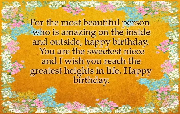 Birthday Wish For Little Niece
