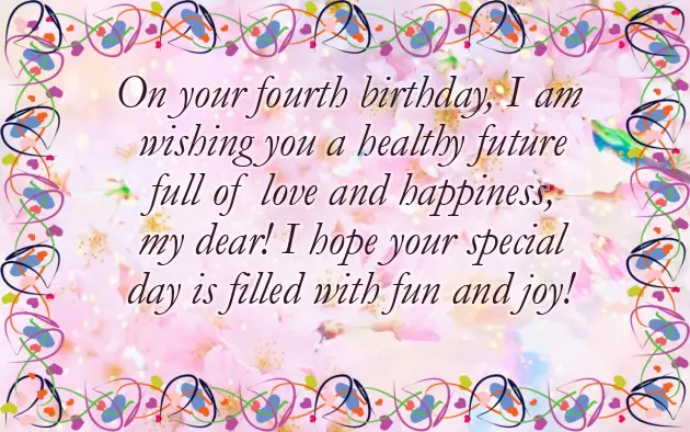 Happy 4Th Birthday Princess Happy 4Th Birthday Princess