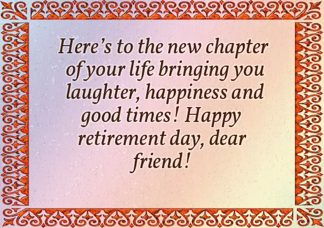 Retirement Wishes To Colleague