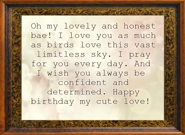 Greetings Happy Birthday For Boyfriend