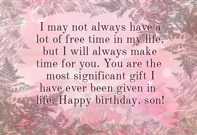 Happy Birthday Son Thought Happy Birthday Son Thought