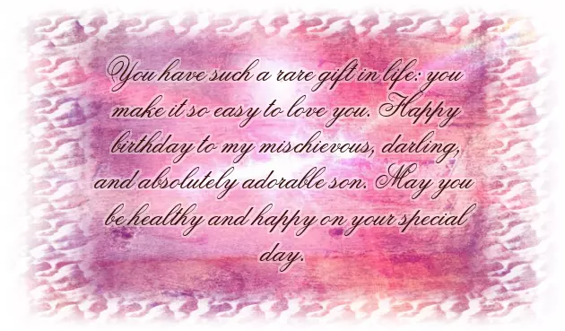 Birthday Wishes To Eldest Son