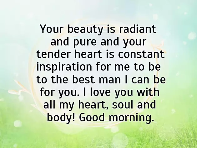 Good Morning Message To Love Of My Life