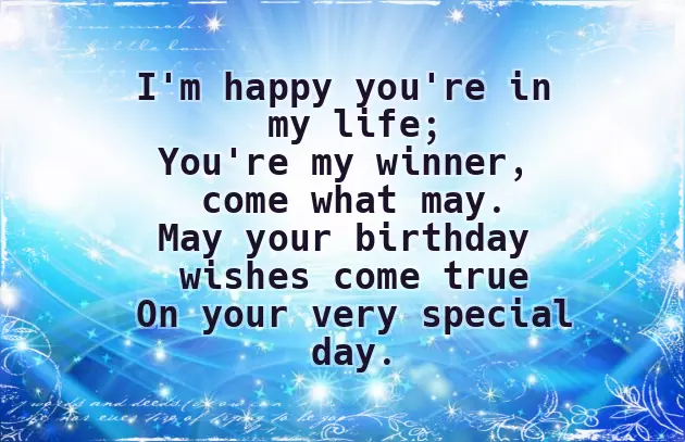 Birthday Poem For Me Birthday Poem For Me